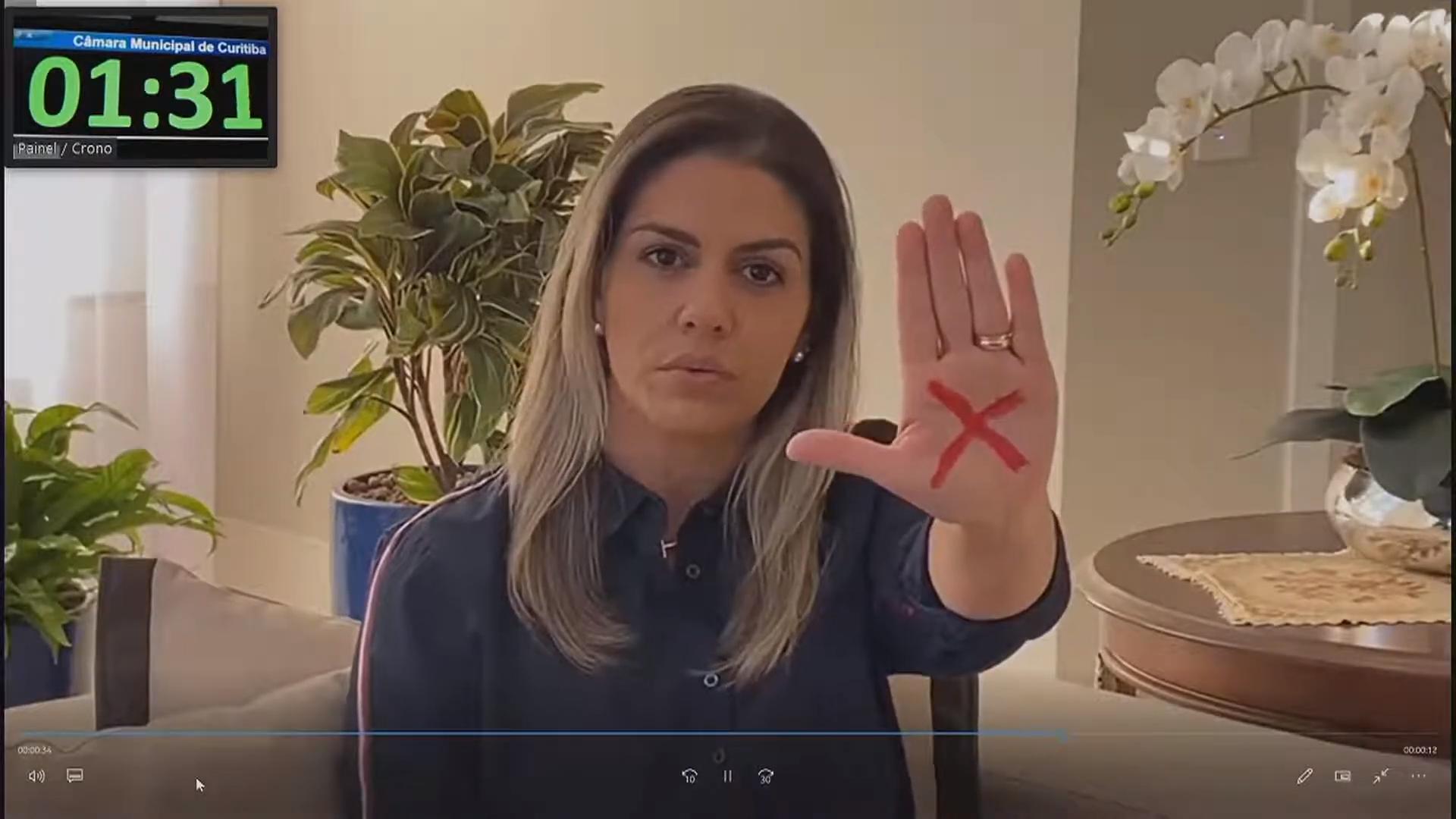 Contra violência doméstica, CMC apoia campanha Sinal Vermelho