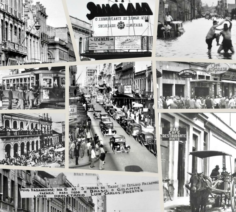 "Curitiba Ontem e Hoje": as histórias e as memórias por trás das fotos