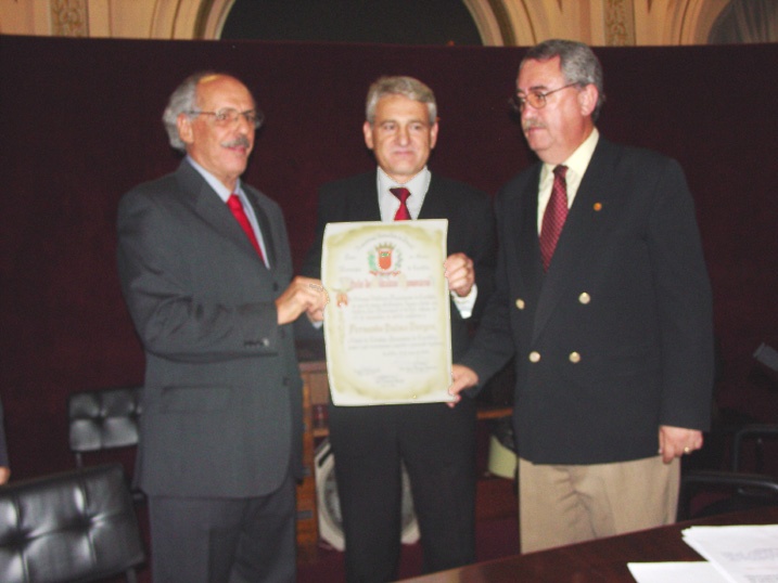 Dalmo Borges é Cidadão Honorário 