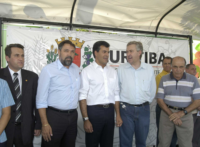 Derosso acompanha mais uma obra entregue no Xaxim 