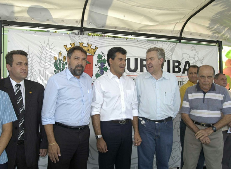 Derosso acompanha mais uma obra entregue no Xaxim 