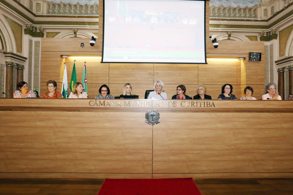 Dia da Internacional da Mulher: Câmara tem 31 homenageadas