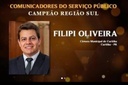 Diretor da Câmara de Curitiba conquista prêmio nacional de comunicação pública