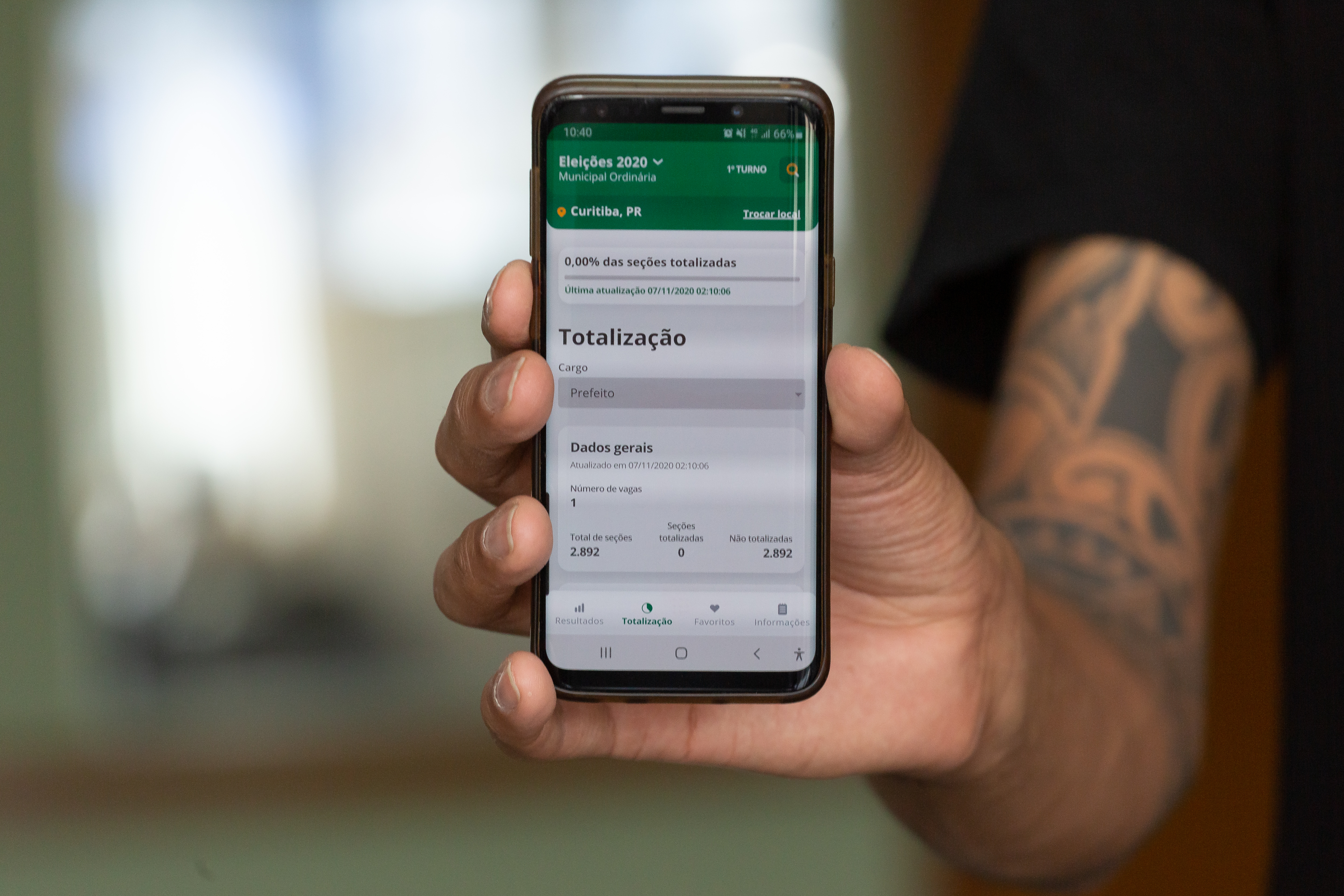 TSE tem app com apuração em tempo real
