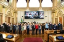 Em 1º turno, plenário dá aval a programa contra a violência doméstica Em 1º turno, plenário dá aval a programa contra a violência doméstica