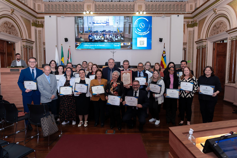 Em Curitiba, Igreja do Evangelho Quadrangular Juvevê é homenageada 