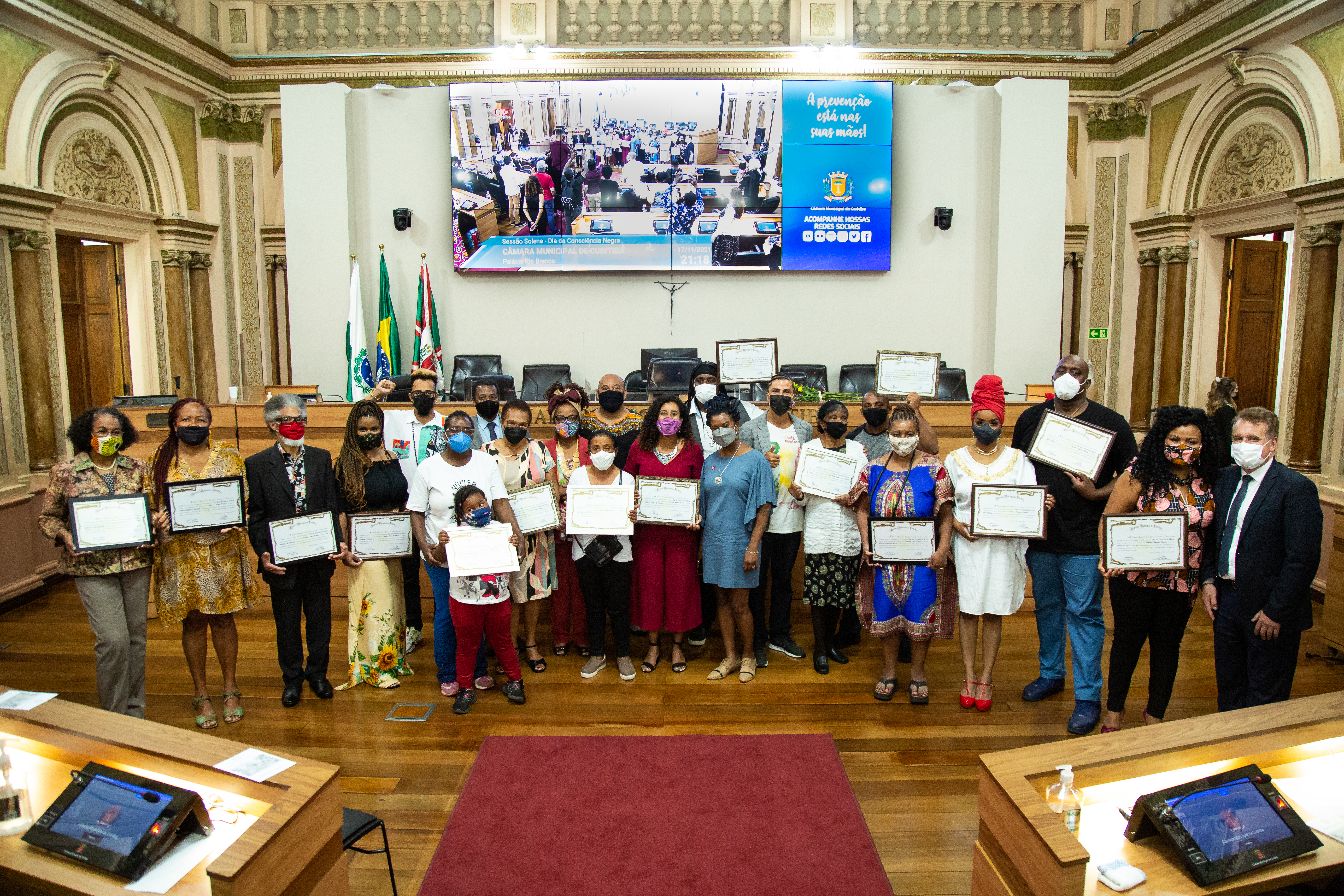 Em solenidade, Câmara Municipal celebra Consciência Negra