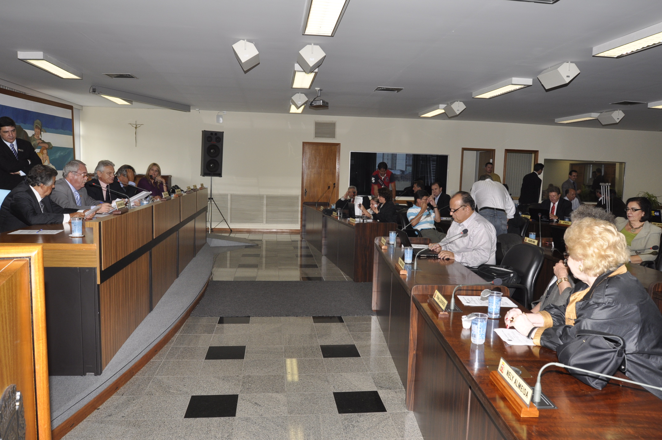 Enchentes em debate no plenário na Câmara 