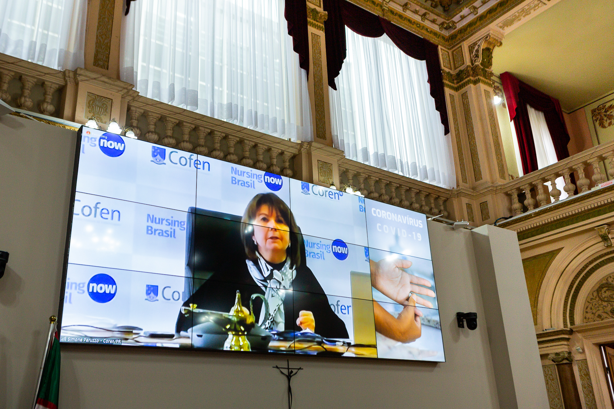 Enfermagem precisa de apoio real da sociedade, diz presidente do Coren-PR