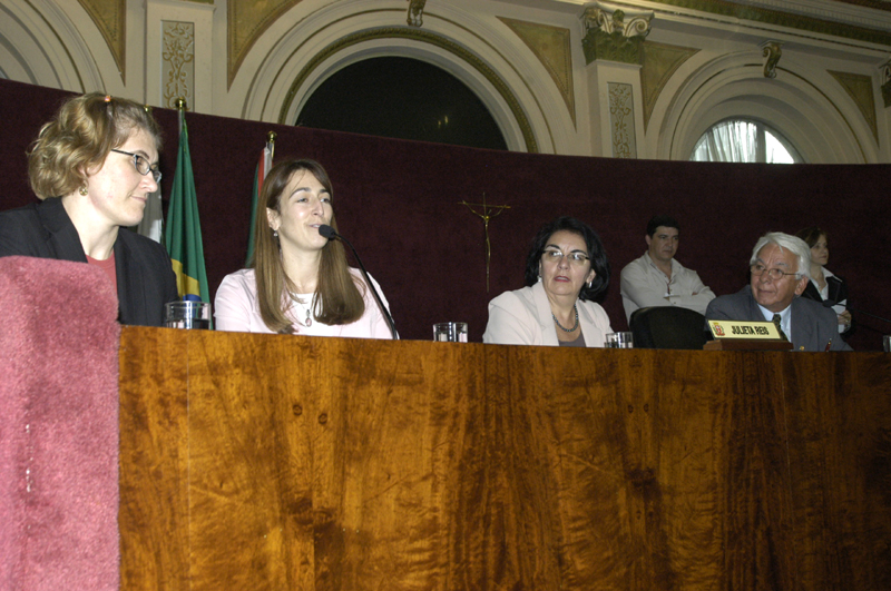 Estudantes americanas recebidas na Câmara 