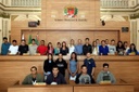 Estudantes do Senac visitam a Câmara de Curitiba