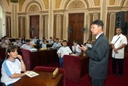 Estudantes visitam o Legislativo Municipal 