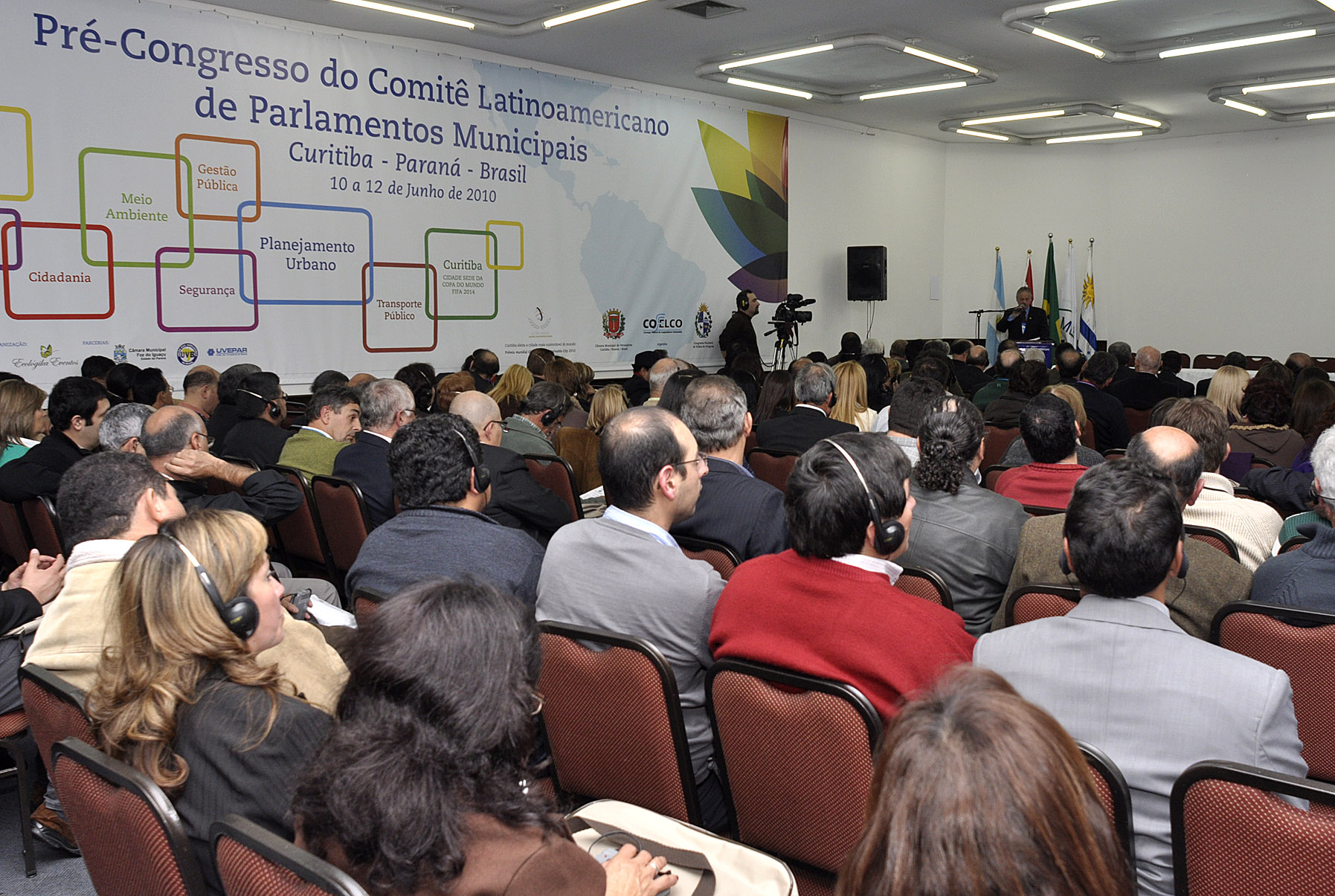 Evento reúne em Curitiba vereadores dos países do Extremo Sul 