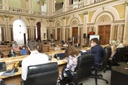 Executiva e diretores reúnem-se para tratar de relatório de atividades Executiva e diretores reúnem-se para tratar de relatório de atividades
