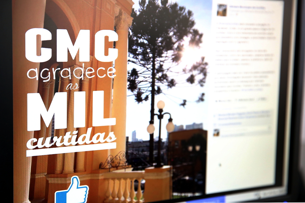 Facebook da CMC fecha 2014 com mais de mil curtidas 