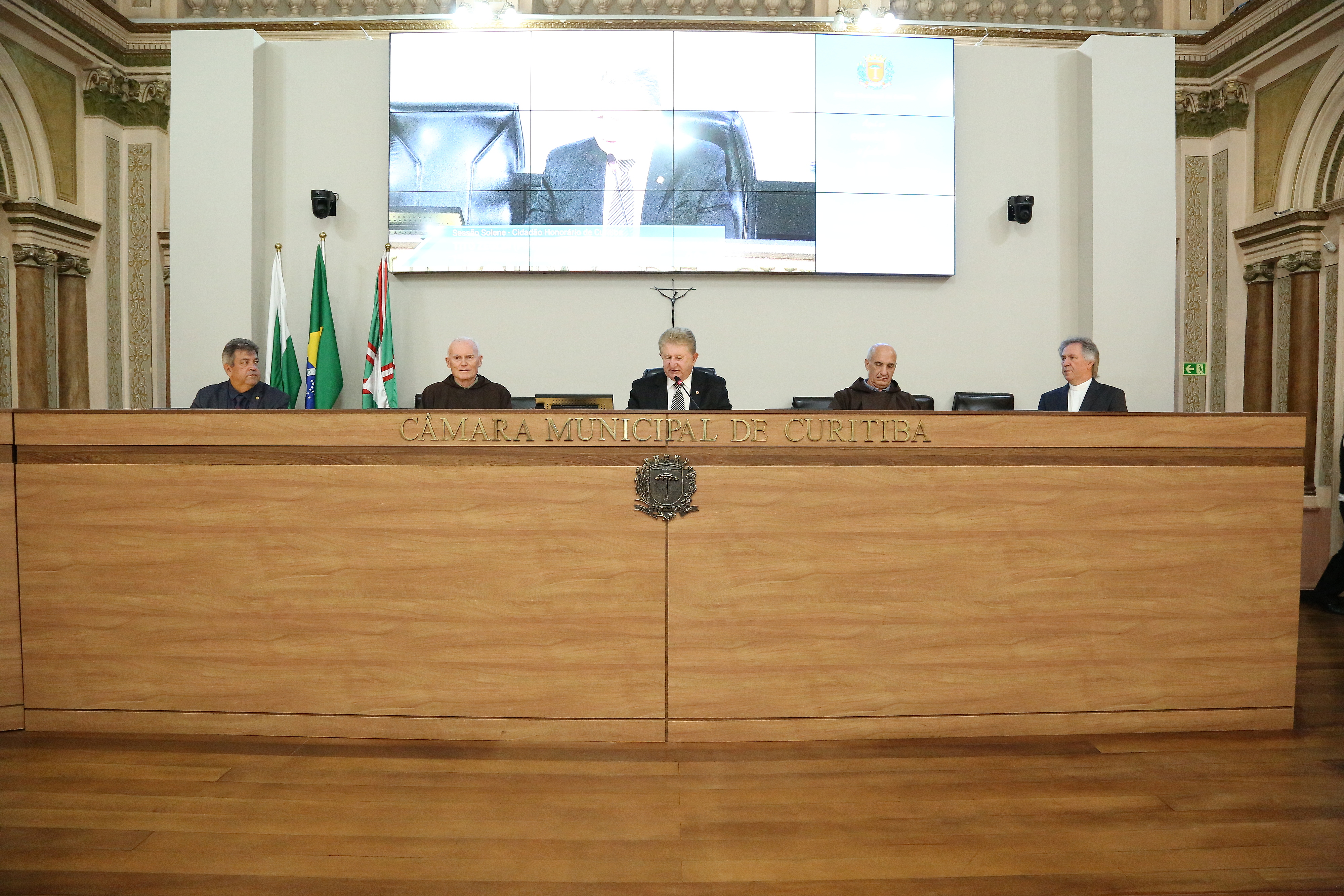 Frei João Daniel Lovato é o novo cidadão honorário de Curitiba