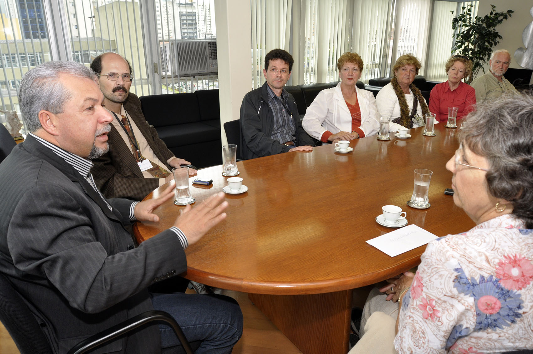 Friendship Force visita a Câmara 