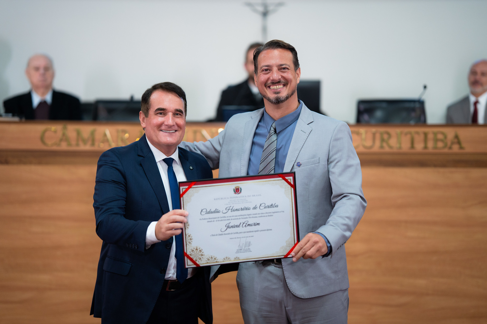 Fundador do Grupo Veper recebe Cidadania Honorária de Curitiba