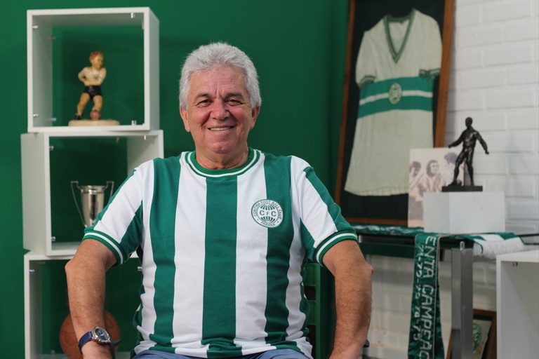 Ídolo do Coritiba recebe Cidadania Honorária nesta quarta-feira