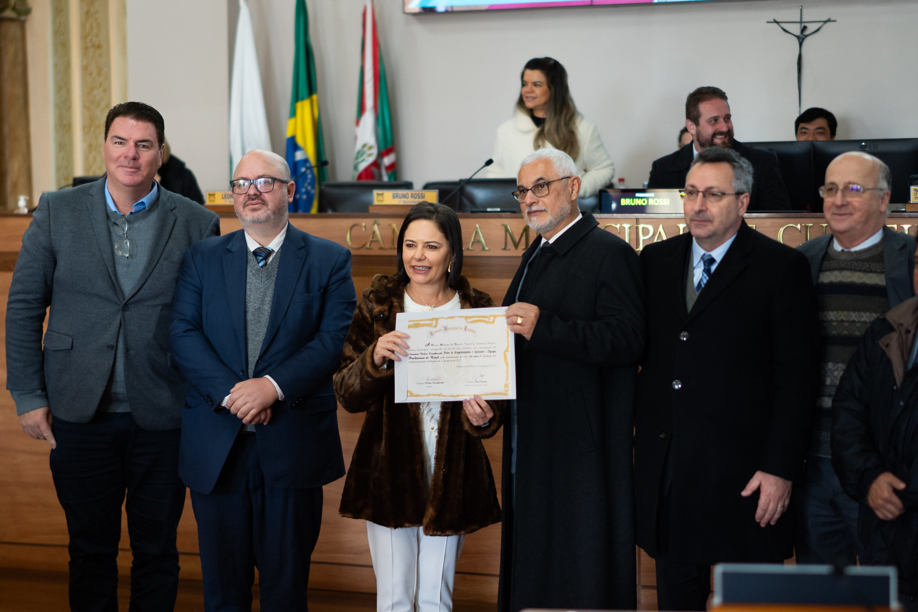 166 anos da Igreja Presbiteriana são celebrados na Câmara de Curitiba