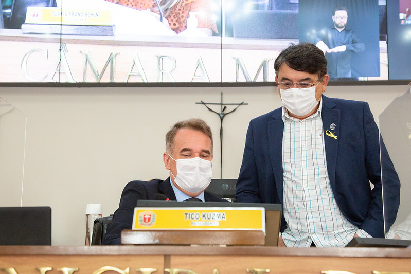 Visita à presidência - Câmara de Joinville