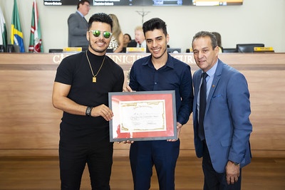 Homenagem à dupla Dimy e Denis