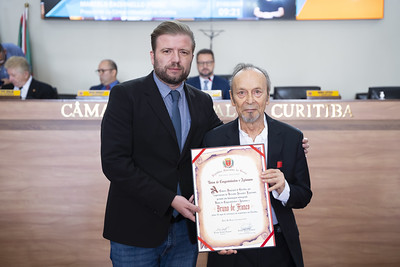 Arquiteto Bruno de Franco é homenageado na CMC