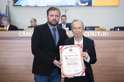Arquiteto Bruno de Franco é homenageado na CMC