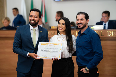 lorens nogueira e a sua homenageada