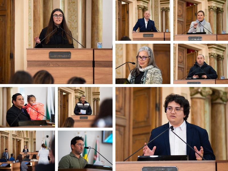 participantes Câmara Aberta