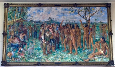 Quadro De Bona fundação de Curitiba