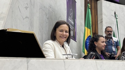 Vereadora Carlise - encontro Alep