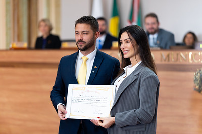 Reconhecimento na CMC destaca trabalho da nutricionista
