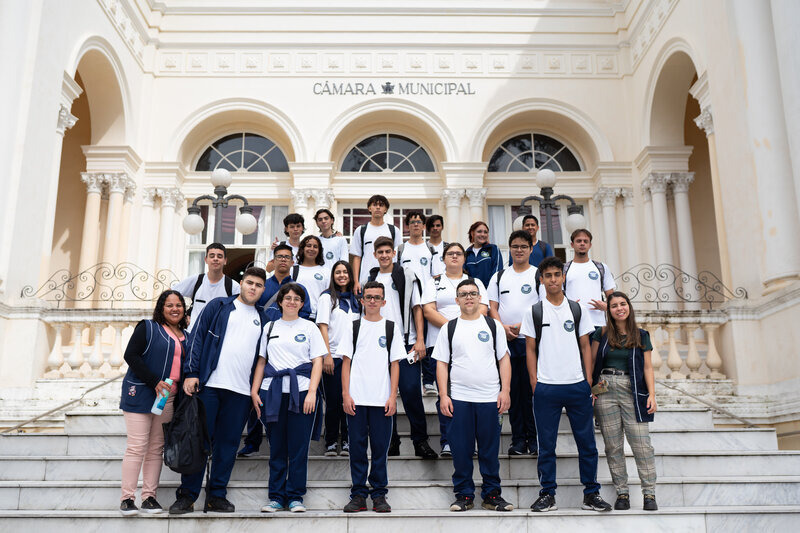 Estudantes do Colégio Yvone Pimentel visitam Câmara