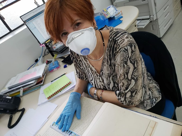 Luciane de Fatima Pereira - pesquisa “Tenho uma história aqui dentro e vejo esse livro como um legado que deixo como servidora pública", afirmou Luciane Pereira, autora da pesquisa.