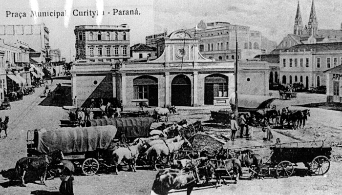 Mercado Municipal em 1900
