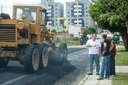 Kuzma acompanha revitalização de ruas 