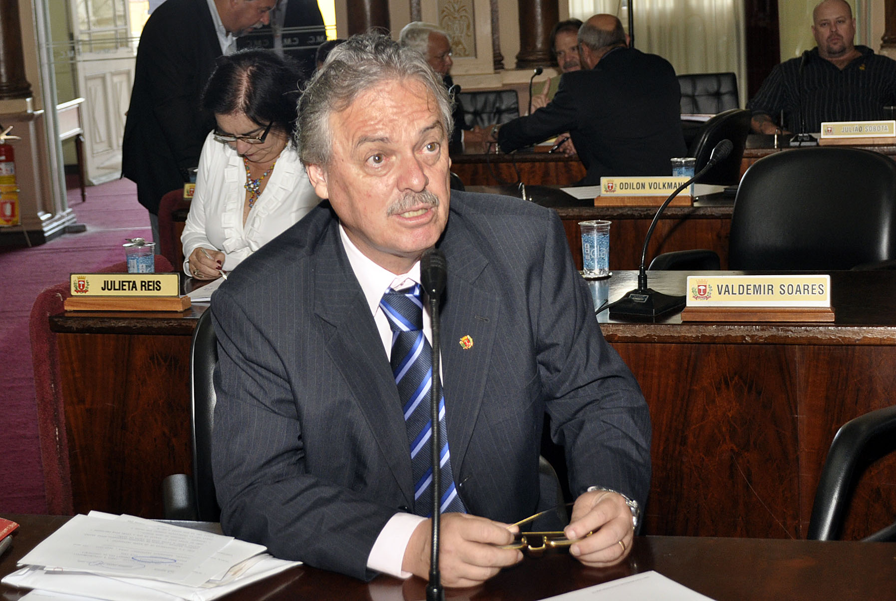 Líder quer ampliar a segurança dos taxistas 