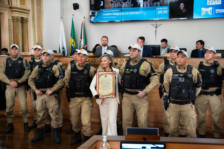 Maio Amarelo: Câmara de Curitiba aplaude Companhia de Trânsito da PMPR