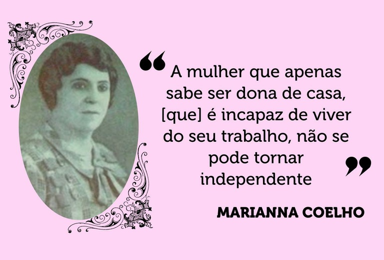 Marianna Coelho: precursora na luta pelos direitos da mulher