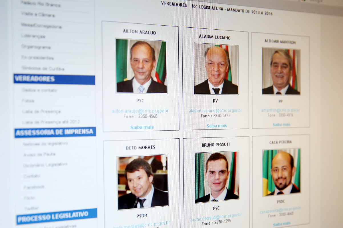 Melhoria no acesso a dados dos parlamentares no portal da CMC