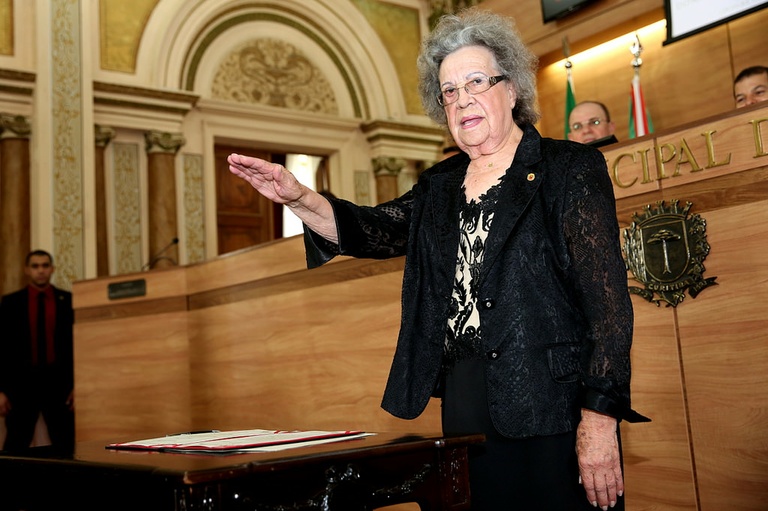 Mês da mulher: Câmara de Curitiba tem vereadora mais idosa do país