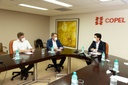 Mesa Diretora da CMC faz visita institucional à Copel Mesa Diretora da CMC faz visita institucional à Copel