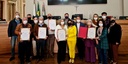 Mesa Diretora recebe servidores aposentados da Câmara de Curitiba Mesa Diretora recebe servidores aposentados da Câmara de Curitiba