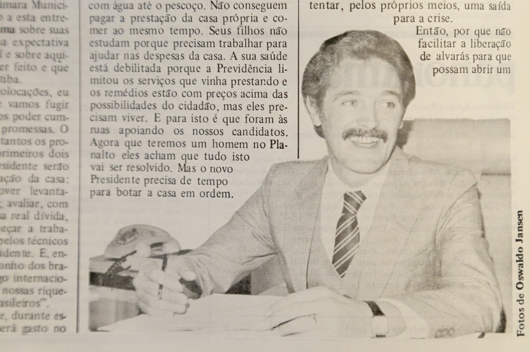 Moacir Tosin (1941-2017): ex-vereador e prefeito interino aberto à população
