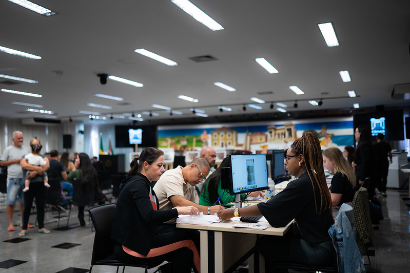 Mutirão da Defensoria atendeu mais de 180 pessoas na Câmara de Curitiba 