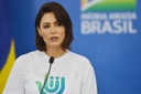 Na 2ª-feira, vereadores votam homenagem para Michelle Bolsonaro