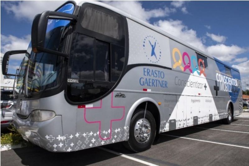 Nesta quinta, CMC recebe unidade móvel do Erasto Gaertner