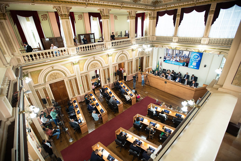 Nesta segunda, Câmara tem 1ª sessão com os novos vereadores de Curitiba