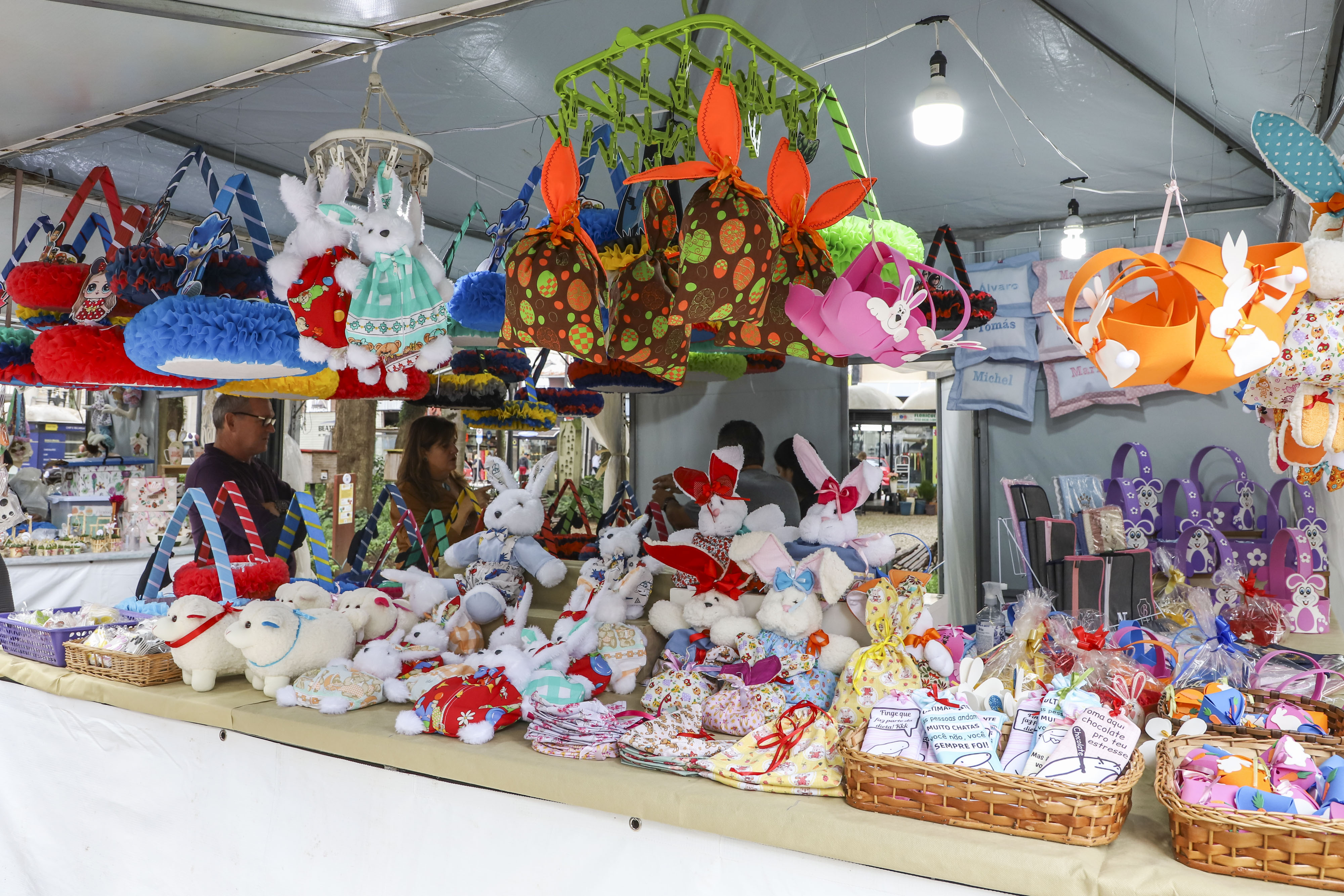 Neste sábado tem feirinha de Páscoa na Câmara de Curitiba